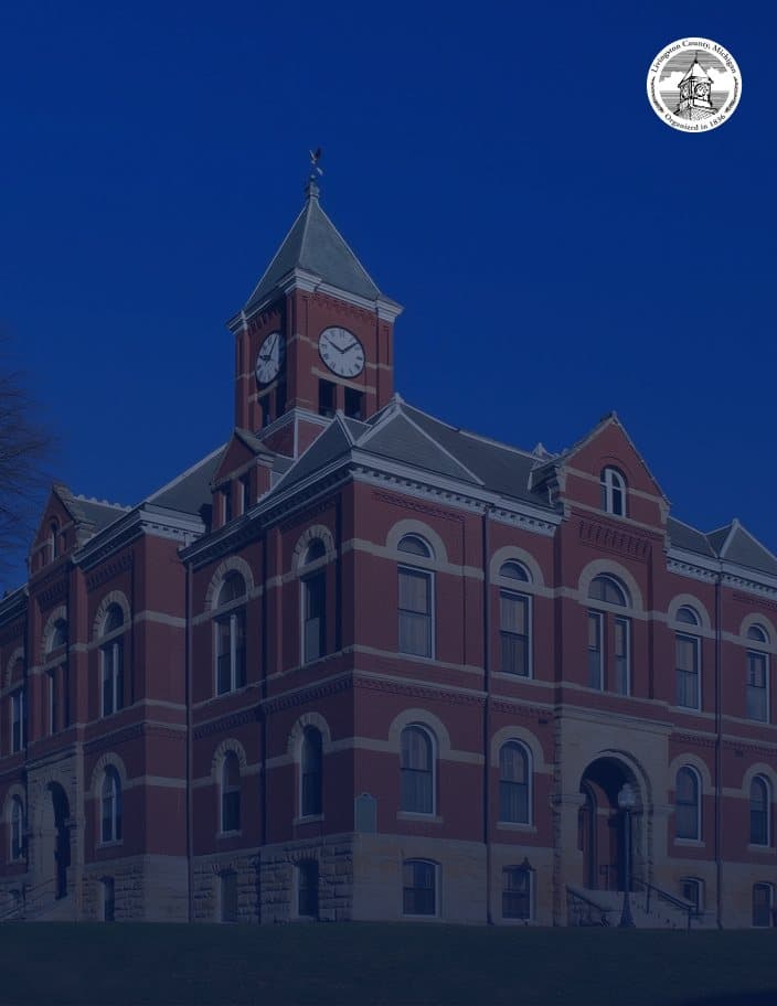 Livingston County Courthouse clock tower